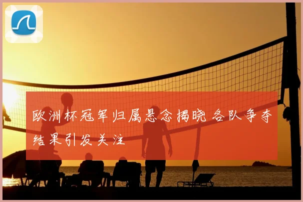 欧洲杯冠军归属悬念揭晓 各队争夺结果引发关注